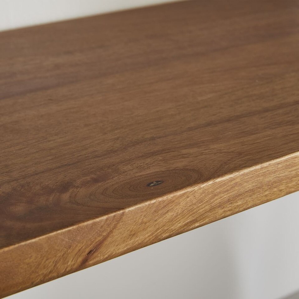 LBeam Tiered Industrial Wood & Metal Wall Shelves West Elm UK